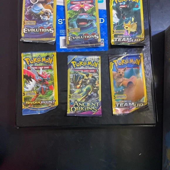 Pokémon mystery box and a full binder